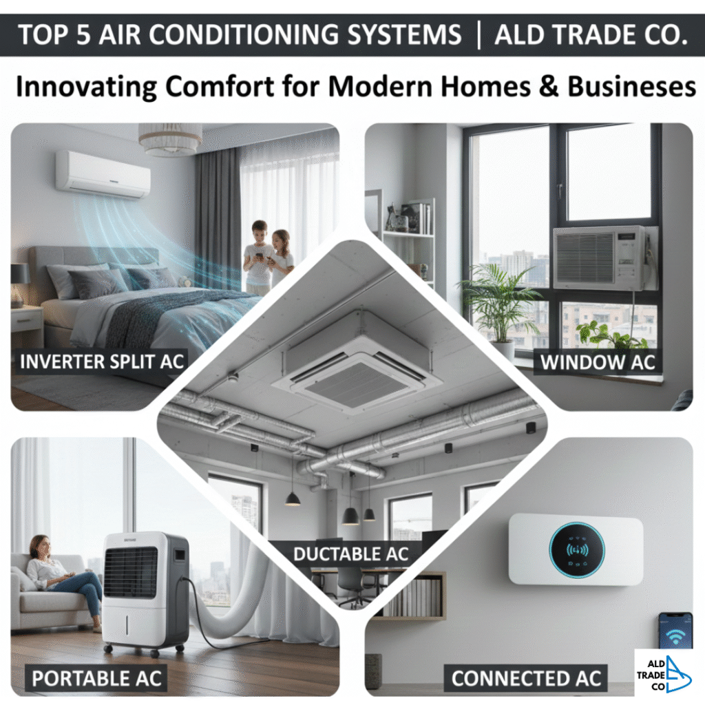 top 5 air conditioners