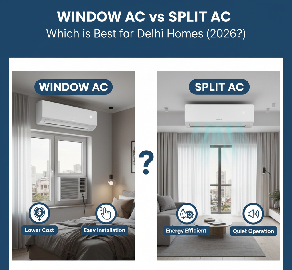 window ac vs split ac