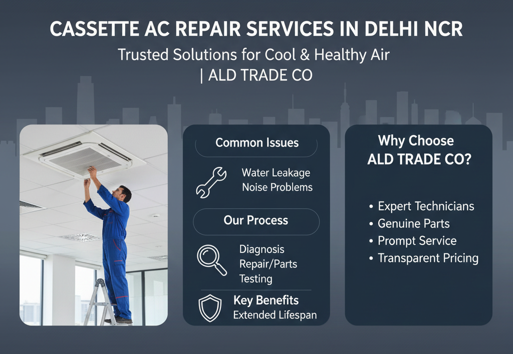 Cassette AC repair and maintenance