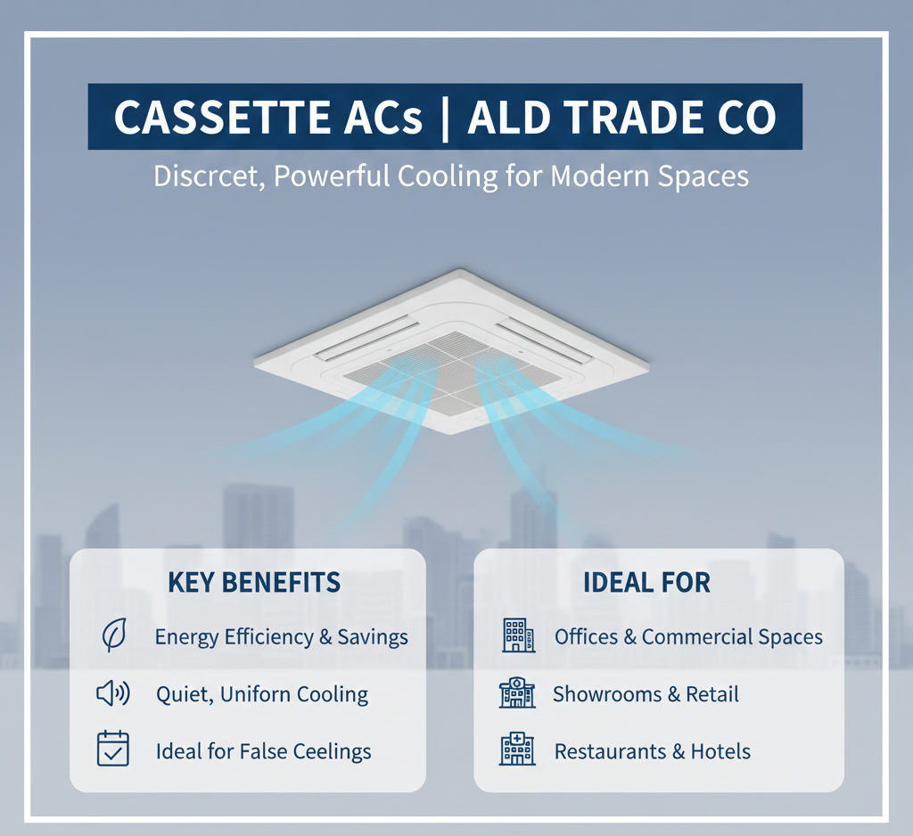 4-way cassette ac installation